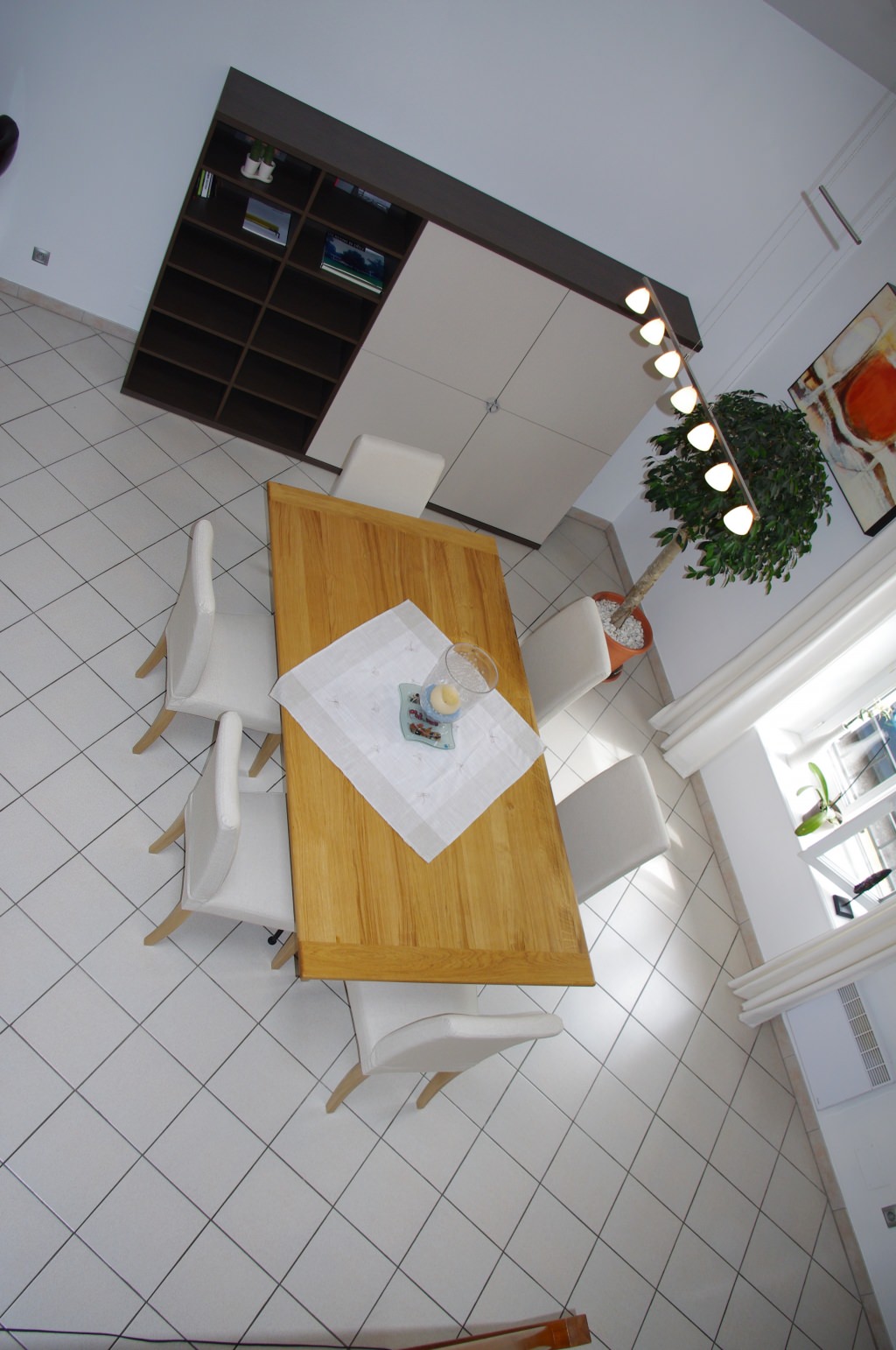 buffet - table - eclairage - architecte interieur - Lynium- Metz